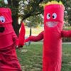 ‘Just be silly’ | 2 moms dress up in costumes every October morning to make people laugh in Fishers